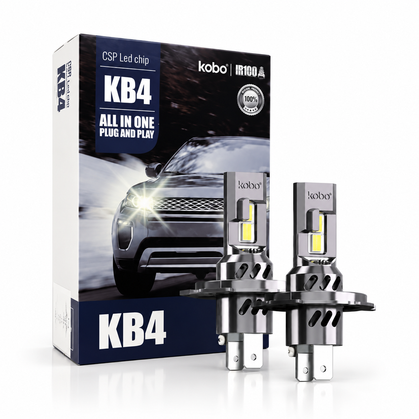 Kit LED KB4 IRON LED con dos ampolletas y caja