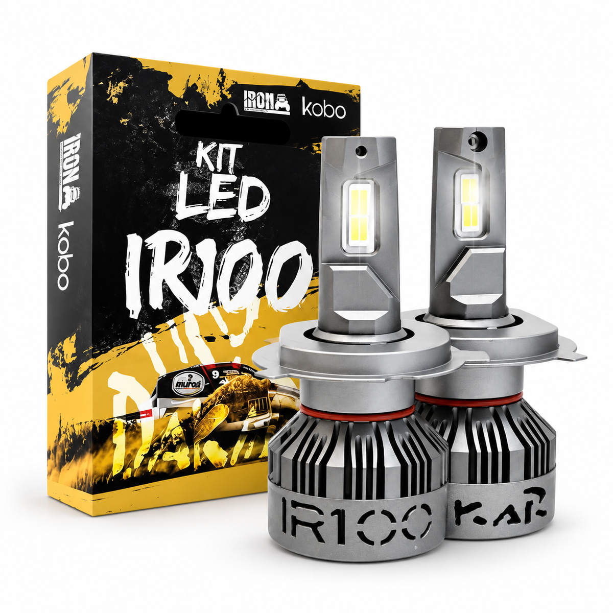 Kit de luces LED IR100 Dakar IRON LED de alto rendimiento